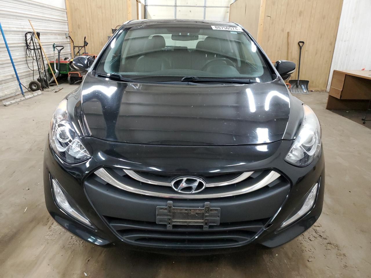 2014 Hyundai Elantra VIN KMHD35LH1EU202283 Copart auction photo, side damage thumbnail 5