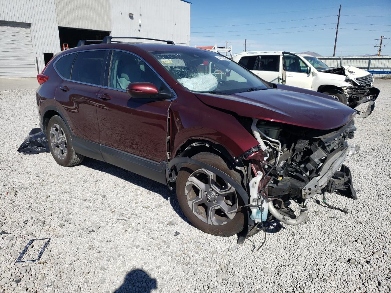 2019 Honda CR-V VIN 7FARW2H57KE027657 Copart auction photo, front end damage thumbnail 4