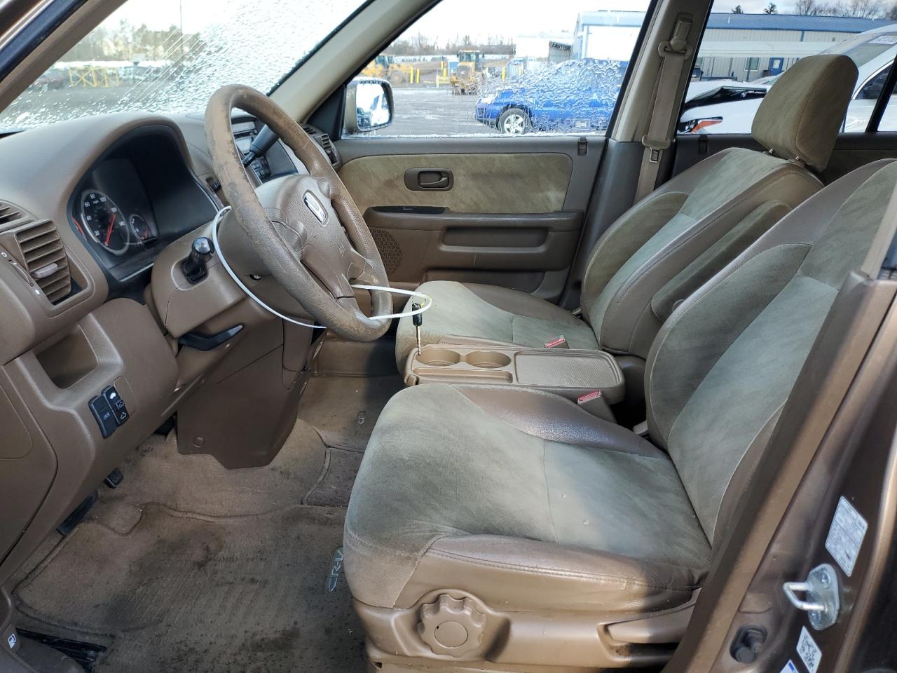 2002 Honda CR-V VIN JHLRD78892C042430 Copart auction photo, front end damage thumbnail 7