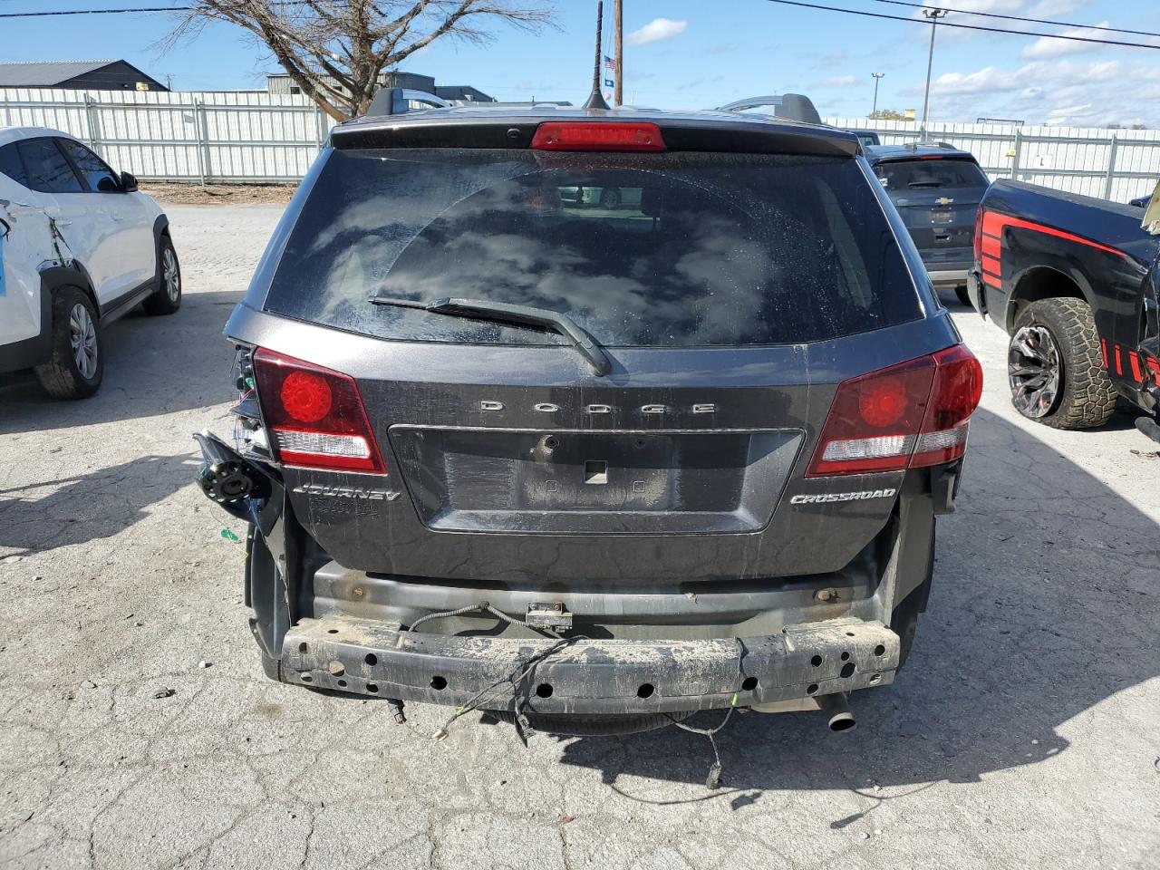 2020 Dodge Journey VIN 3C4PDCGB4LT272800 Copart auction photo, all over damage thumbnail 6