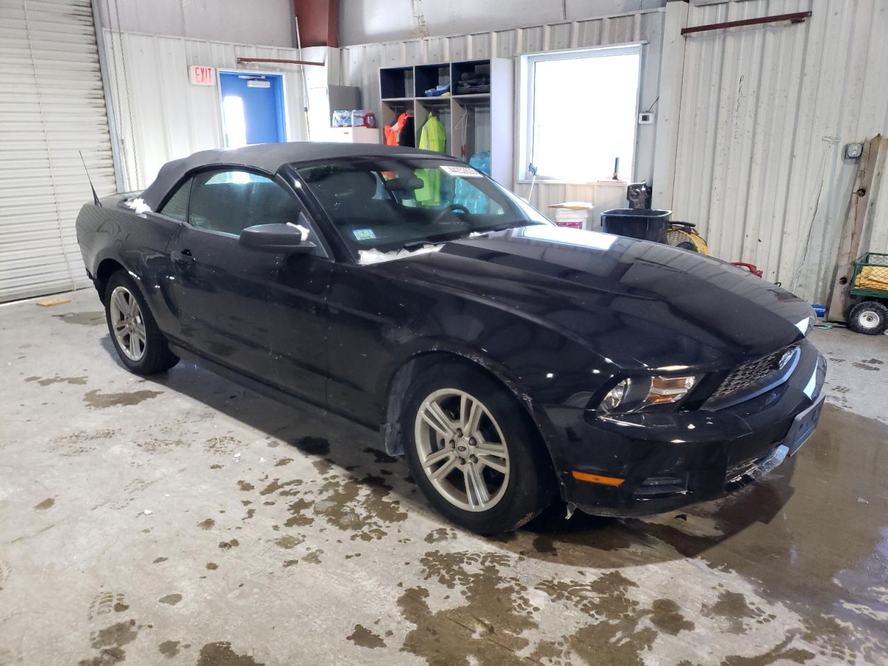 2010 Ford Mustang VIN 1ZVBP8EN0A5163062 Copart auction photo, rear end / side damage thumbnail 4
