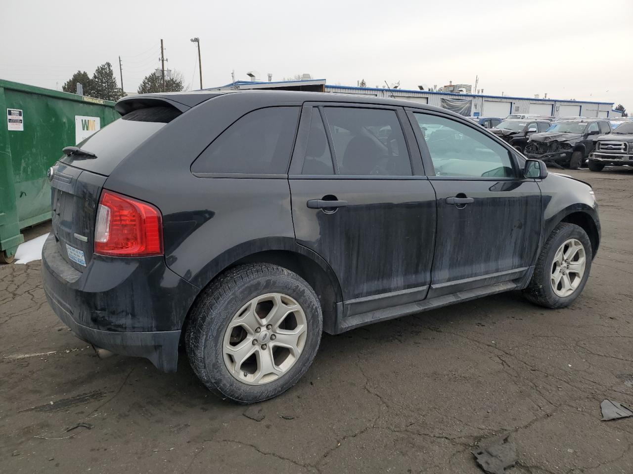 2013 Ford Edge VIN 2FMDK3G96DBC22754 Copart auction photo, side damage thumbnail 3
