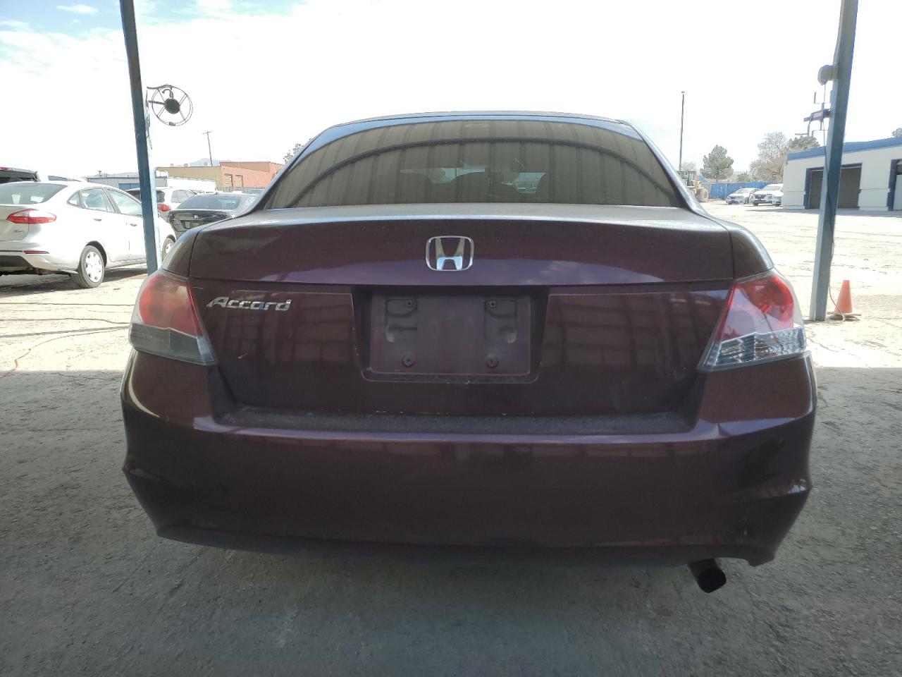 2008 Honda Accord VIN JHMCP263X8C029634 Copart auction photo, front end / rear end damage thumbnail 6