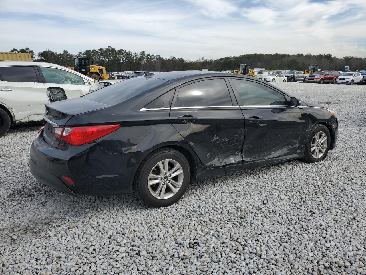 2014 Hyundai Sonata VIN 5NPEB4ACXEH897015 Copart auction photo, all over damage thumbnail 3