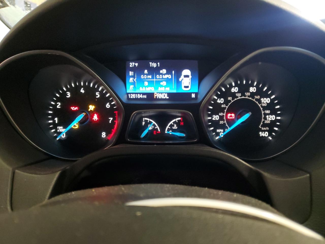 2016 Ford Focus VIN 1FADP3F29GL359076 Copart auction photo, front end / mechanical damage thumbnail 9