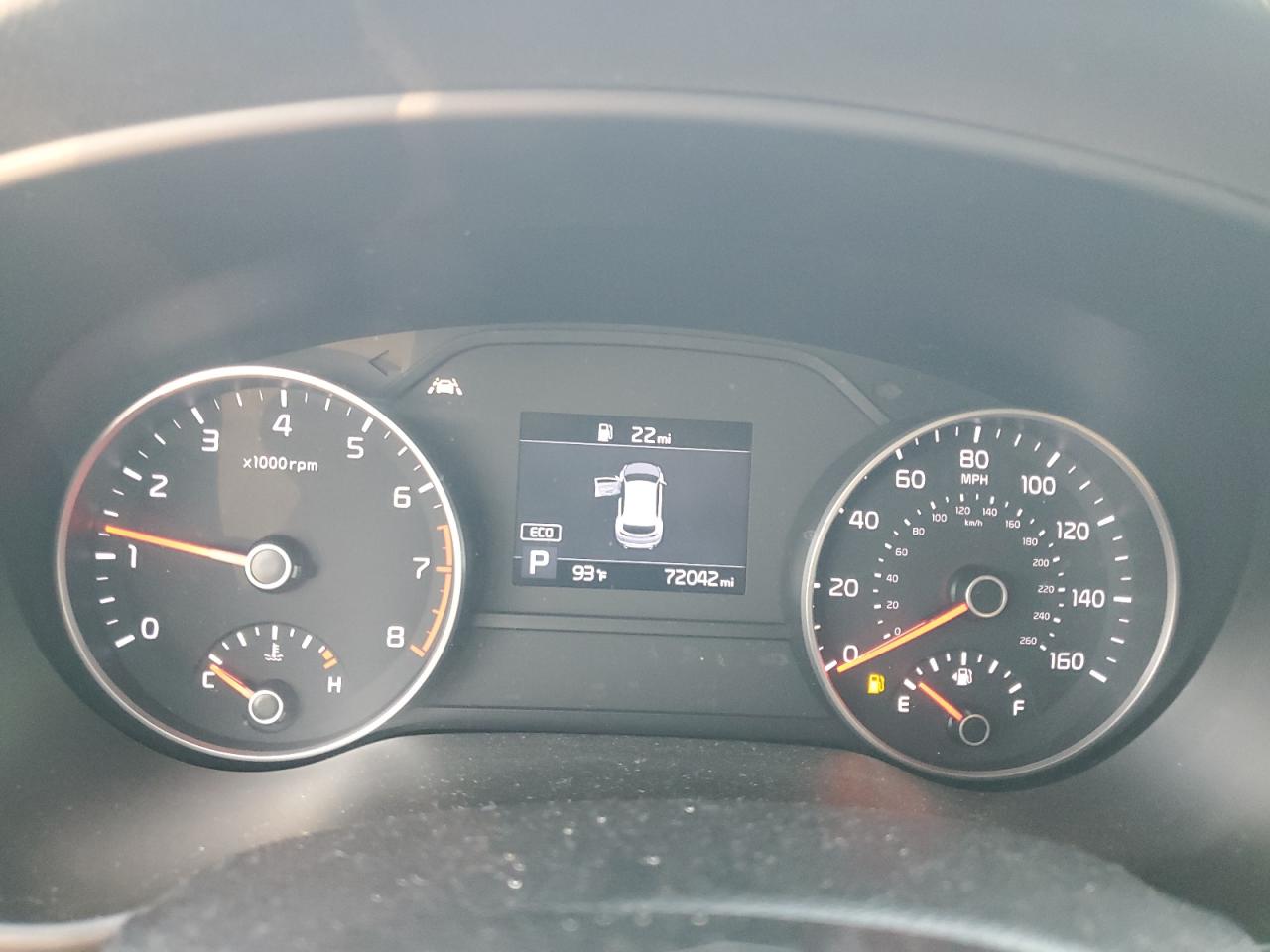 2020 KIA Sportage VIN KNDPM3AC7L7734899 Copart auction photo, hail / minor dent/scratches damage thumbnail 9