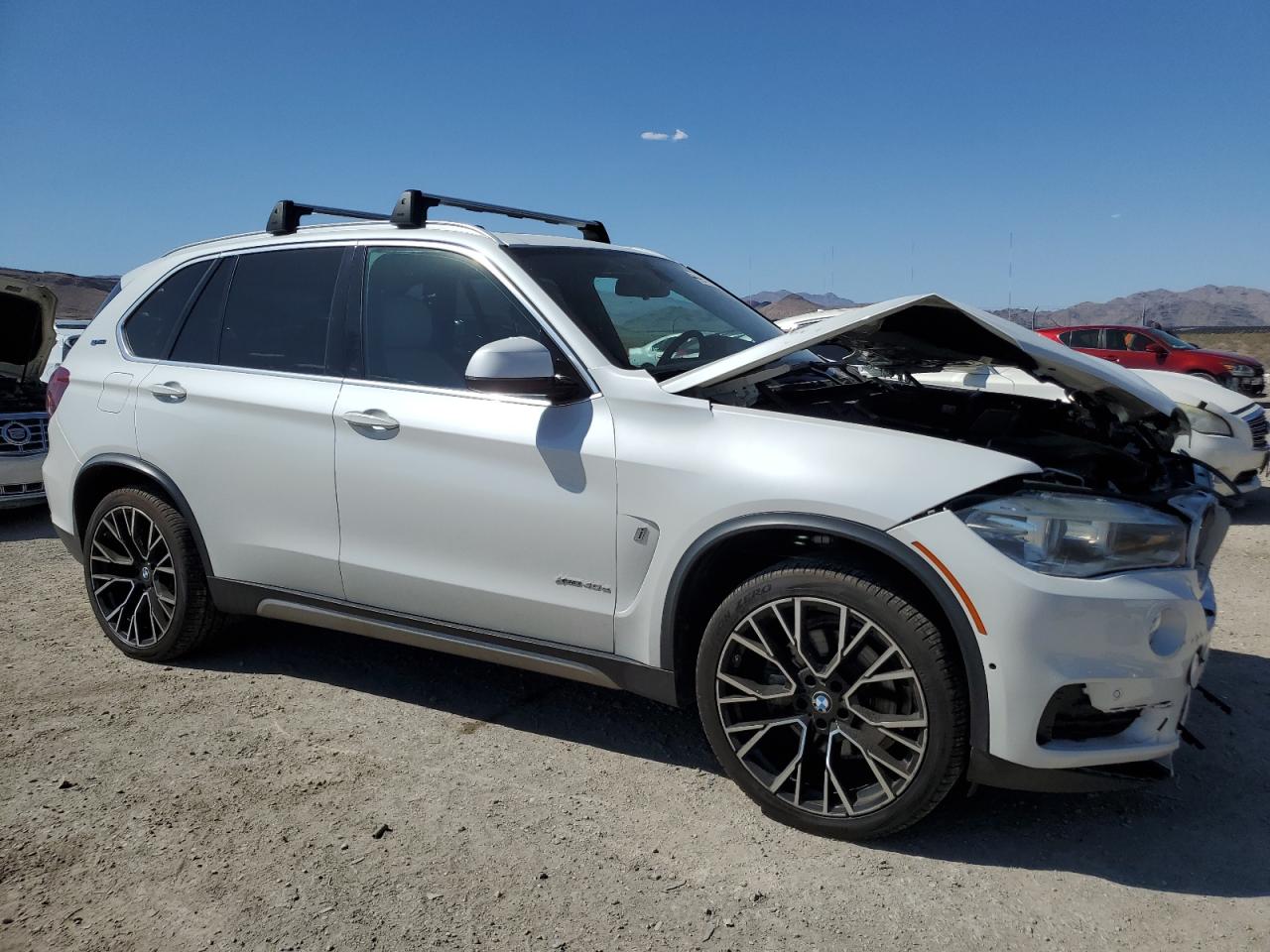 2018 BMW X5 VIN 5UXKT0C55J0W02349 Copart auction photo, front end damage thumbnail 4