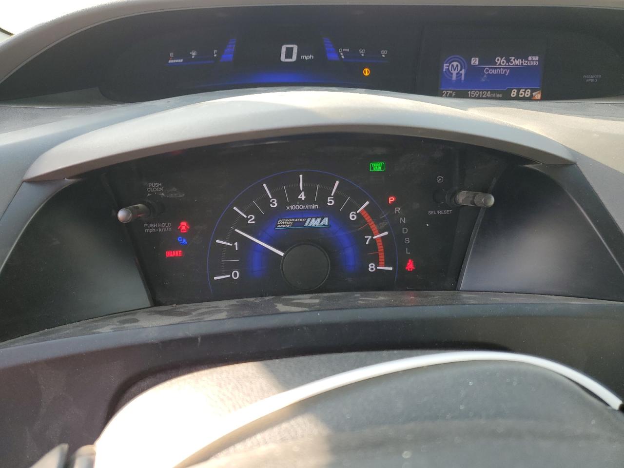 2012 Honda Civic VIN JHMFB4F22CS000299 Copart auction photo, minor dent/scratches damage thumbnail 9