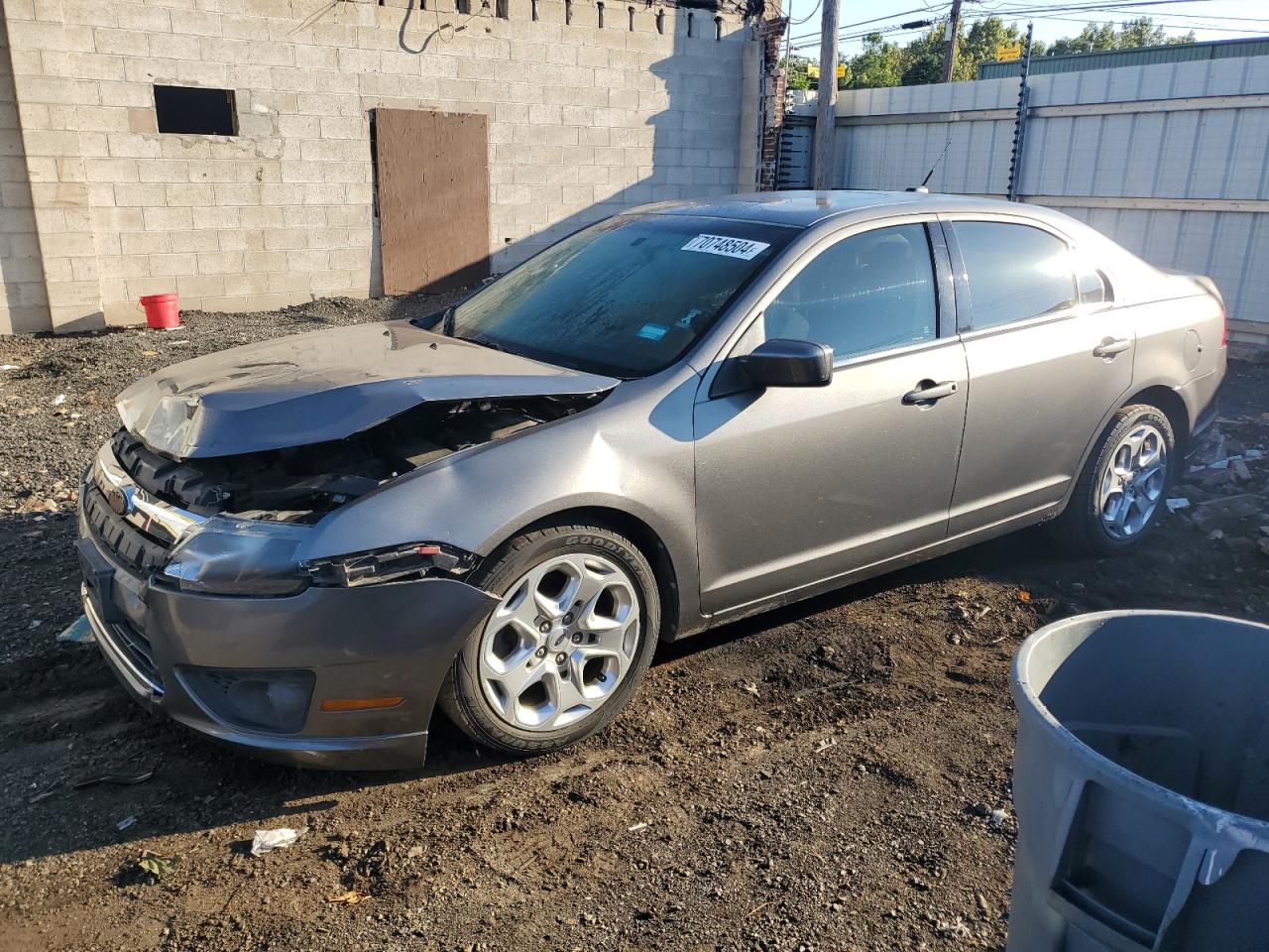 2010 Ford Fusion VIN 3FAHP0HA7AR342676