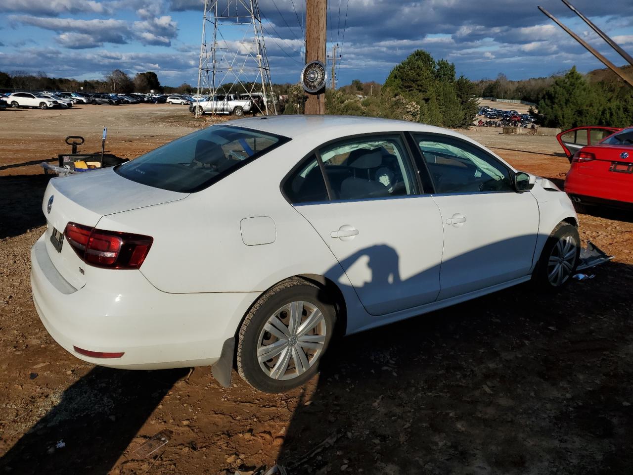 2017 Volkswagen Jetta VIN 3VW2B7AJ5HM217679 Copart auction photo, front end damage thumbnail 3