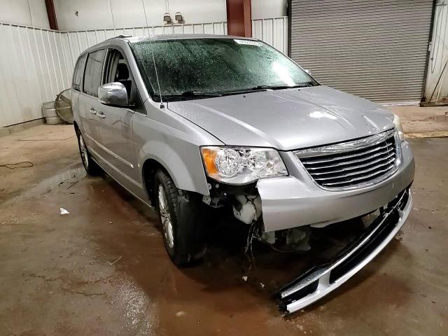 2014 Chrysler Town & Country VIN 2C4RC1CG5ER199878 Copart auction photo, front end / side damage thumbnail 15