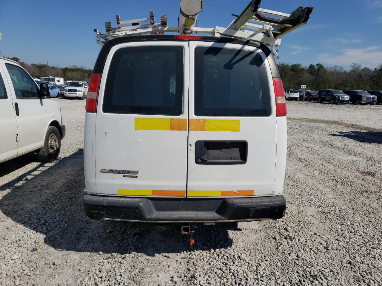 2013 Chevrolet Express VIN 1GCWGFCA7D1904098 Copart auction photo, mechanical damage thumbnail 6