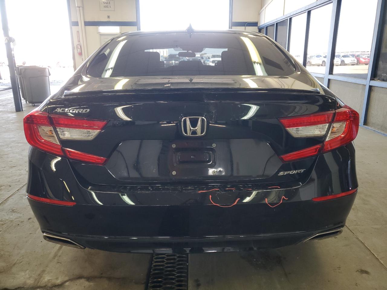 2022 Honda Accord VIN 1HGCV1F34NA097180 Copart auction photo, front end / side damage thumbnail 6