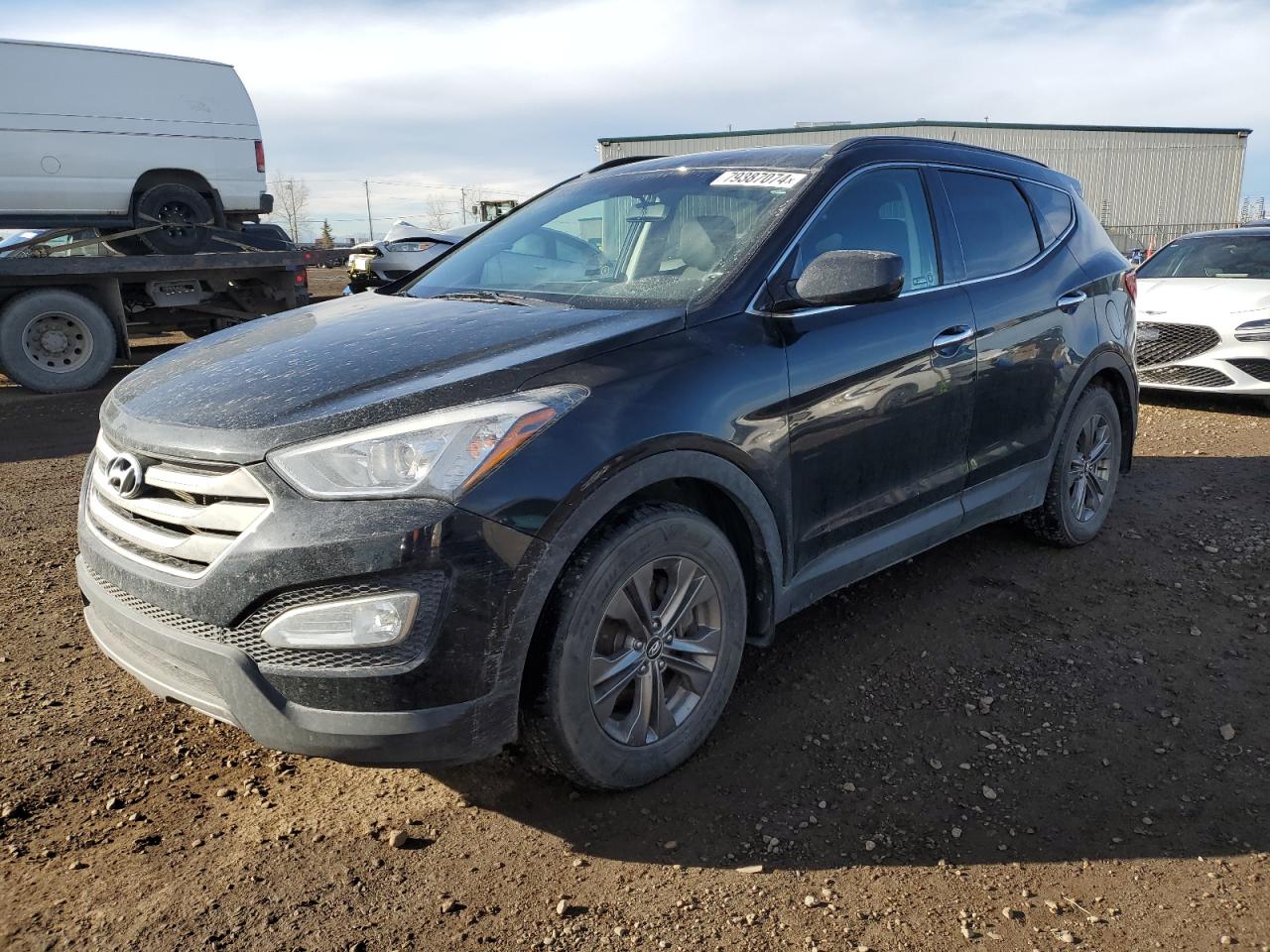 2014 Hyundai Santa Fe VIN 5XYZUDLBXEG195557