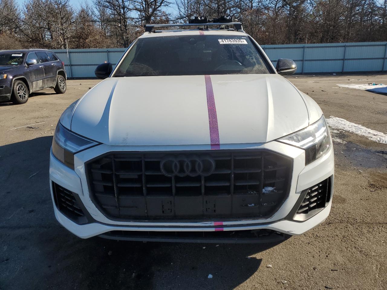 2019 Audi Q8 VIN WA1AVAF11KD010618 Copart auction photo, side / front end damage thumbnail 5
