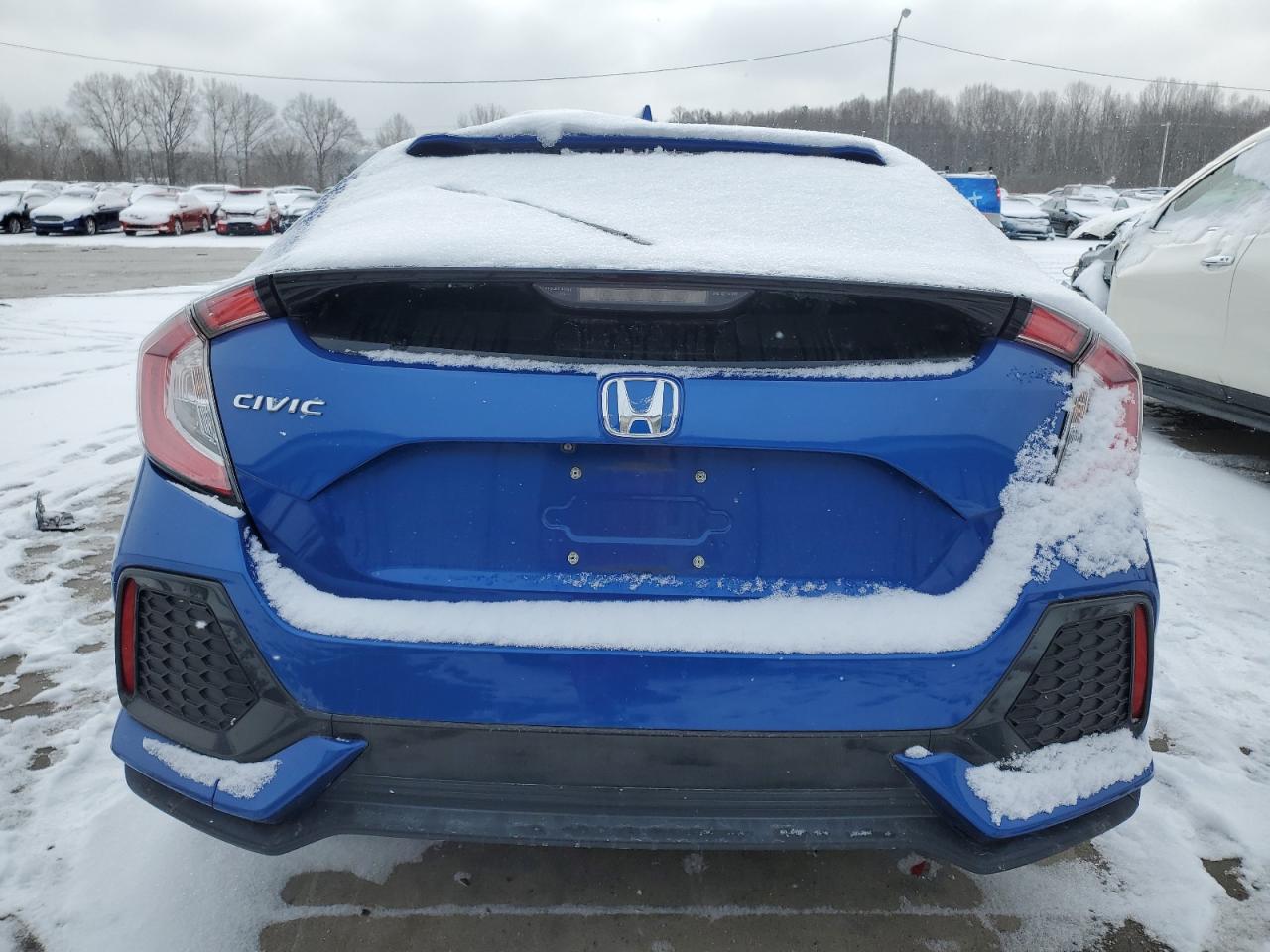 2017 Honda Civic VIN SHHFK7H66HU223645 Copart auction photo, front end / side damage thumbnail 6