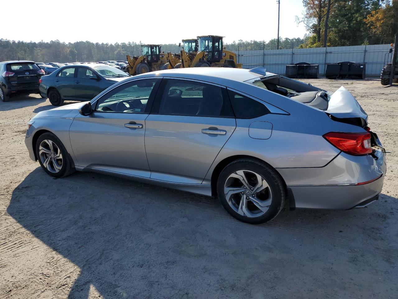 2019 Honda Accord VIN 1HGCV1F51KA055496 Copart auction photo, rear end damage thumbnail 2