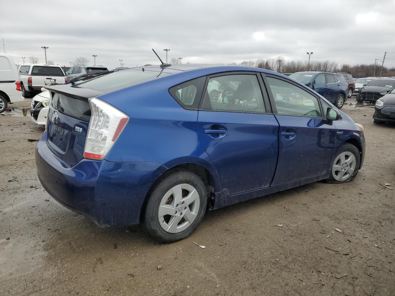 2010 Toyota Prius VIN JTDKN3DU1A0217325 Copart auction photo, side / rear end damage thumbnail 3