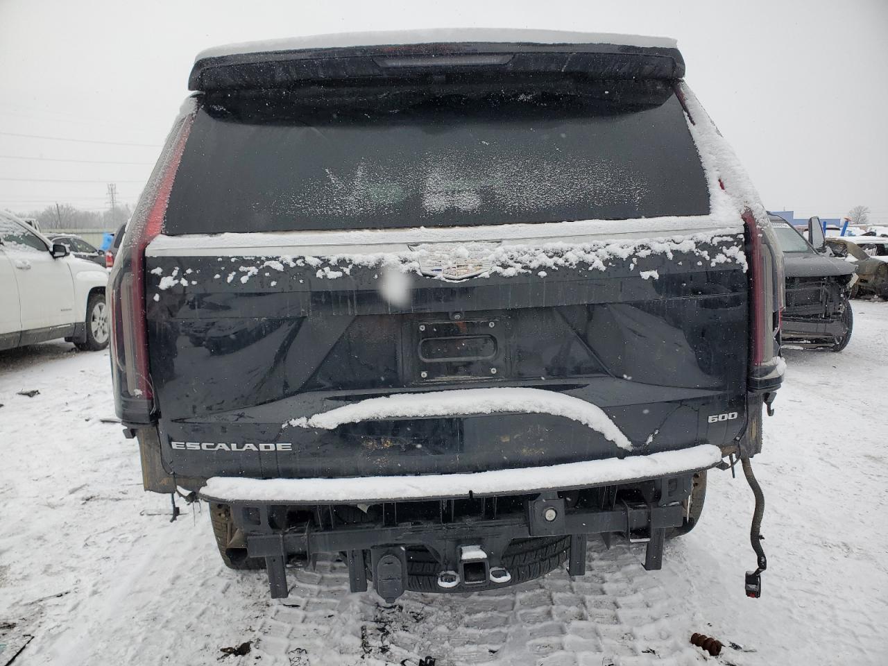 2023 Cadillac Escalade VIN 1GYS4JKL3PR100412 Copart auction photo, rear end / side damage thumbnail 6