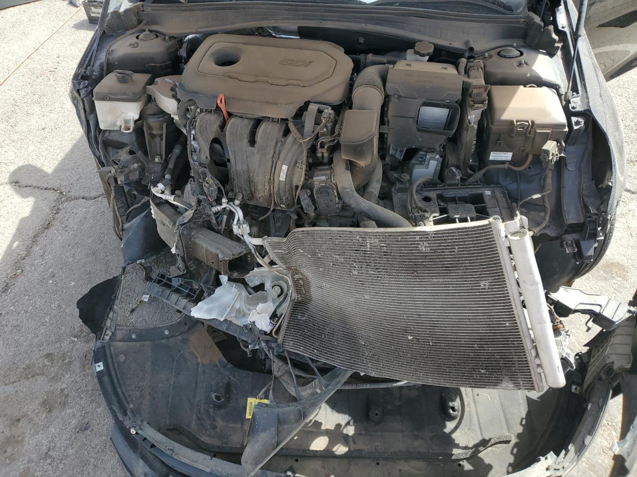 2017 KIA Optima VIN 5XXGT4L37HG137613 Copart auction photo, front end / rear end damage thumbnail 12