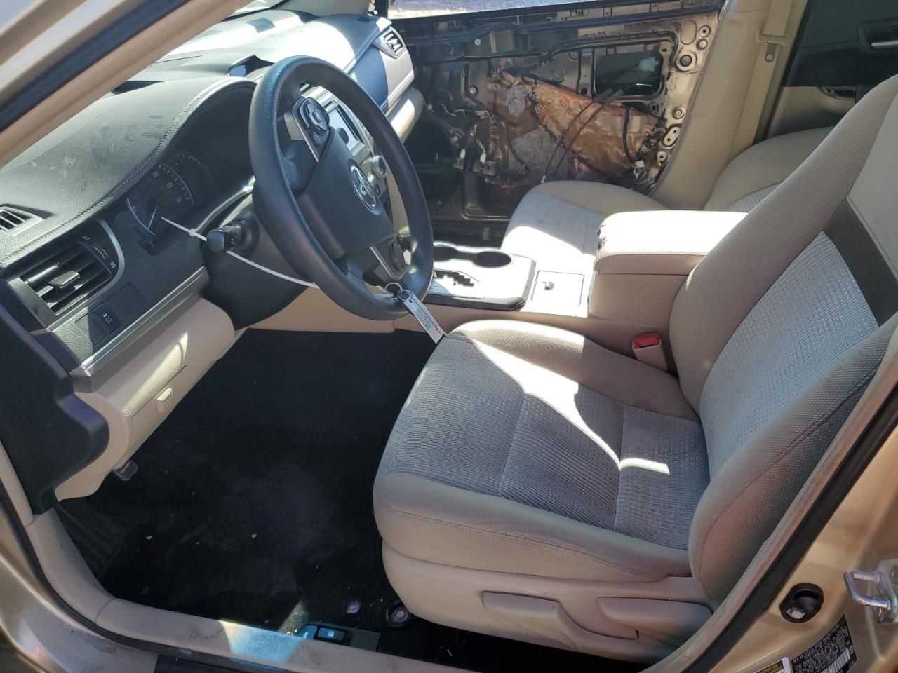 2012 Toyota Camry VIN 4T1BF1FK4CU008293 Copart auction photo, side / front end damage thumbnail 7