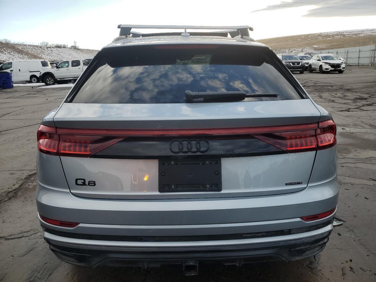 2023 Audi Q8 VIN WA1FVBF10PD015649 Copart auction photo, rollover damage thumbnail 6