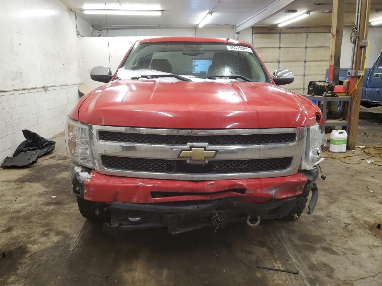 2010 Chevrolet Silverado VIN 1GCSKTE36AZ160372 Copart auction photo, front end / rear end damage thumbnail 5