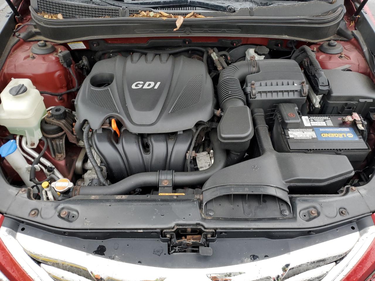 2011 Hyundai Sonata VIN 5NPEC4ACXBH040959 Copart auction photo, front end / minor dent/scratches damage thumbnail 11