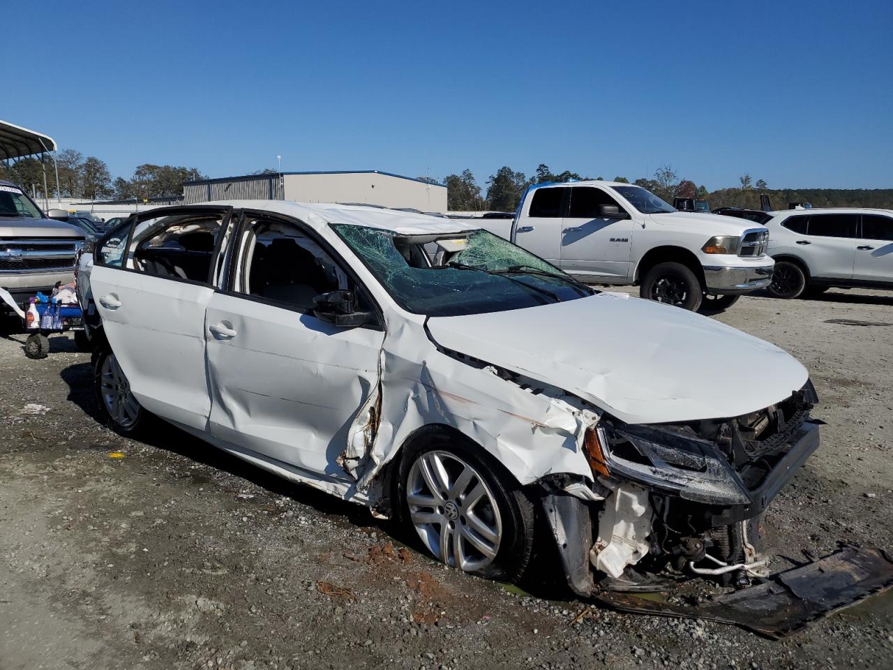2018 Volkswagen Jetta VIN 3VW2B7AJ9JM225158 Copart auction photo, rollover / minor dent/scratches damage thumbnail 4
