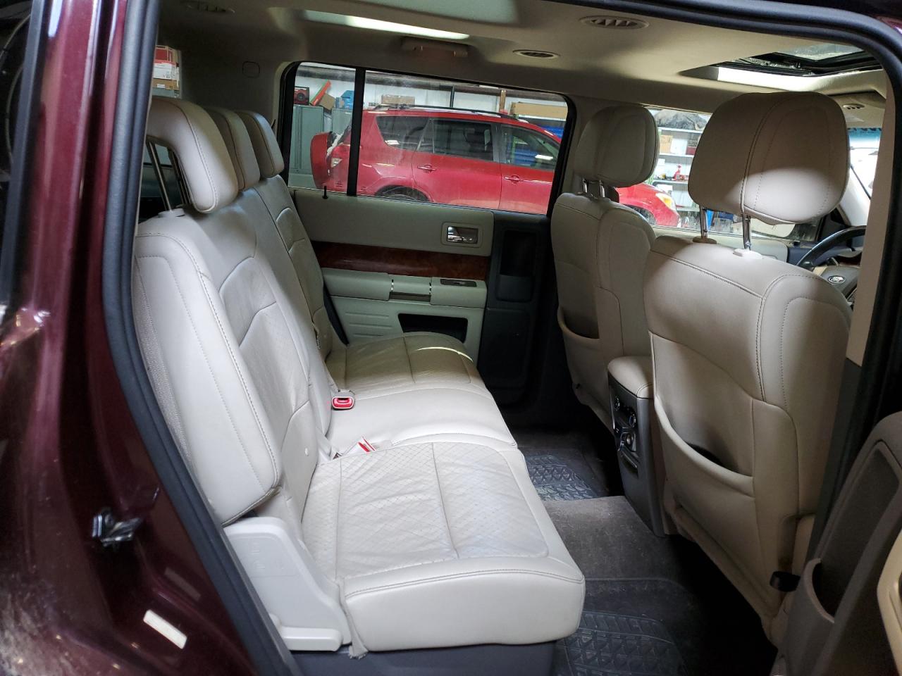 2011 Ford Flex VIN 2FMHK6DC8BBD34276 Copart auction photo, front end / side damage thumbnail 11