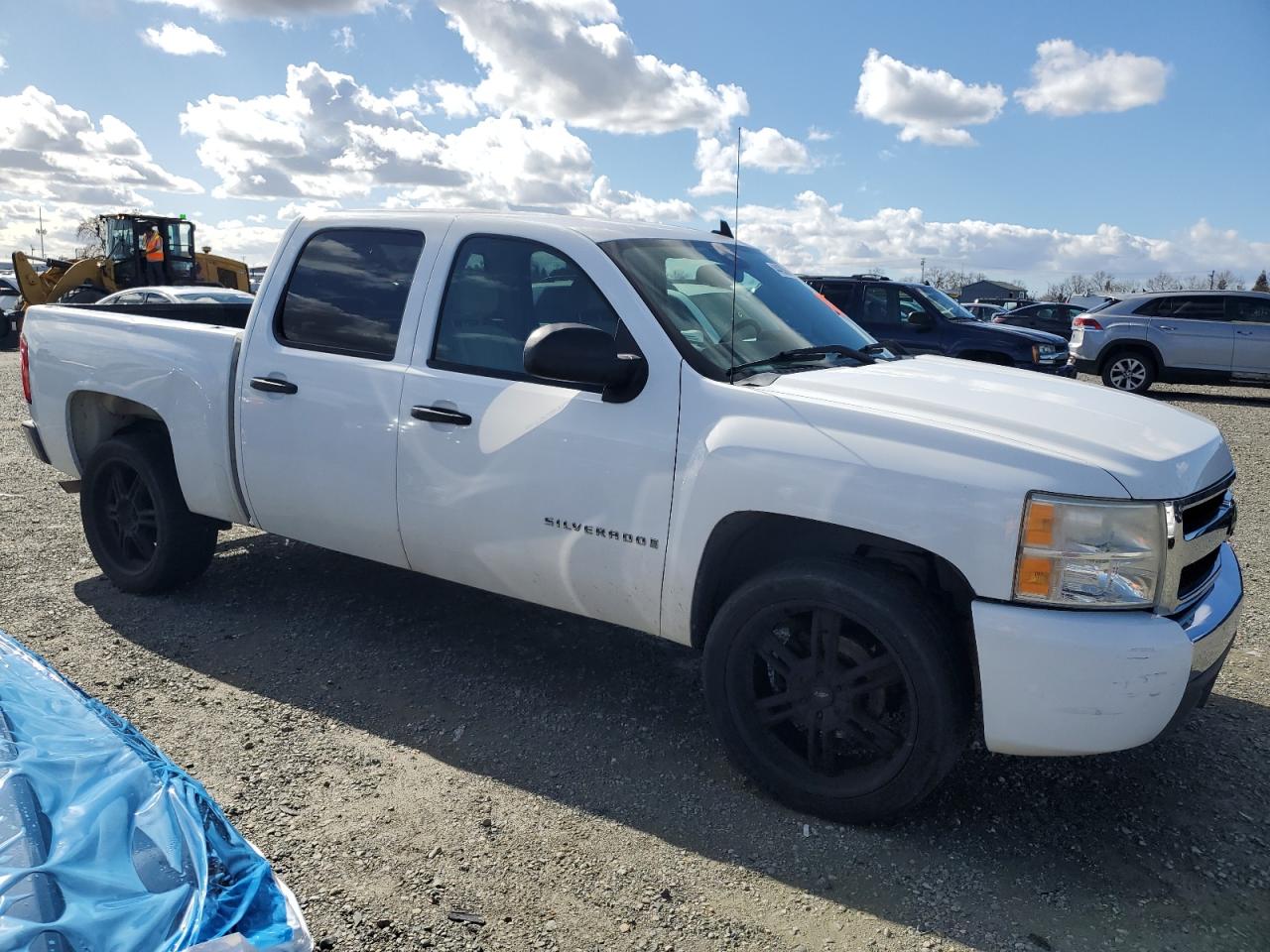 2007 Chevrolet Silverado VIN 2GCEC13C171512518 Copart auction photo, mechanical / minor dent/scratches damage thumbnail 4
