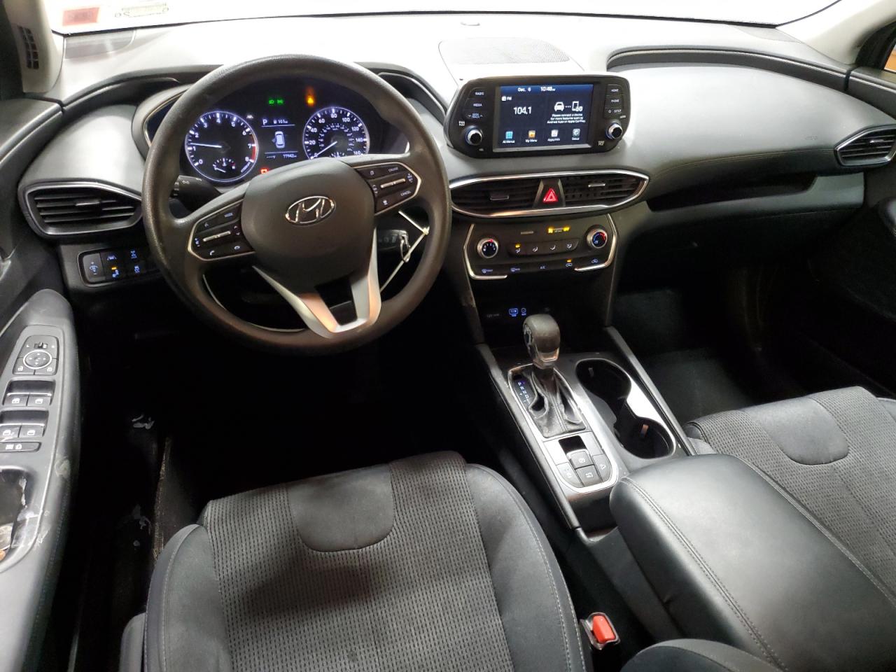 2019 Hyundai Santa Fe VIN 5NMS2CAD9KH111218 Copart auction photo, front end damage thumbnail 8