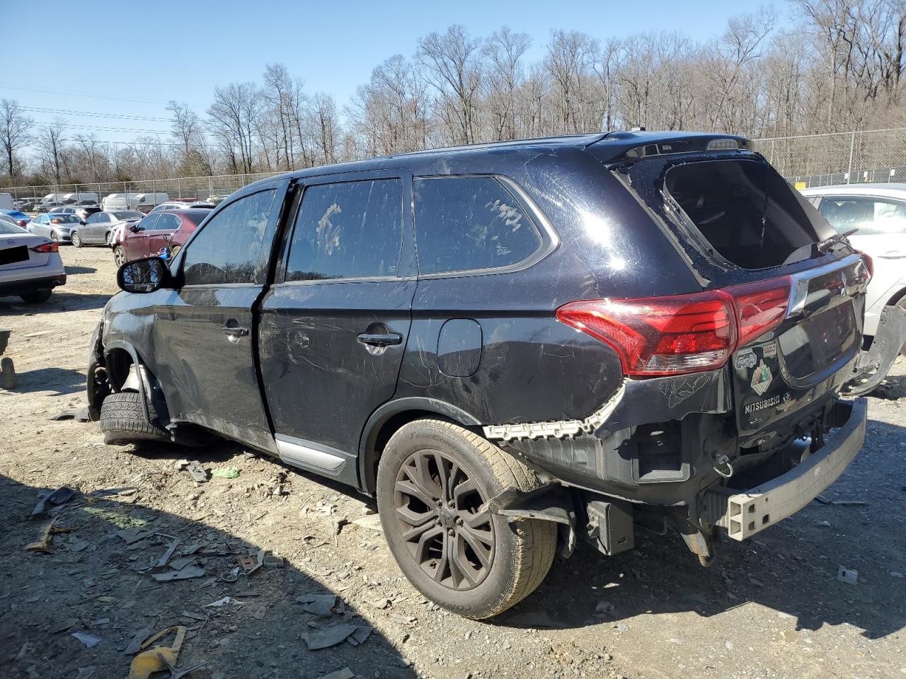 2016 Mitsubishi Outlander VIN JA4AZ3A32GZ004314 Copart auction photo, all over / undercarriage damage thumbnail 2