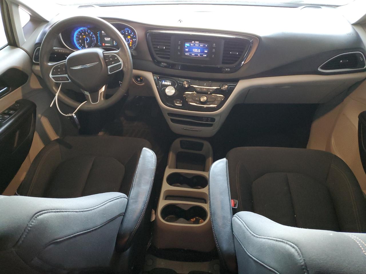 2017 Chrysler Pacifica VIN 2C4RC1CGXHR537618 Copart auction photo, undercarriage damage thumbnail 8