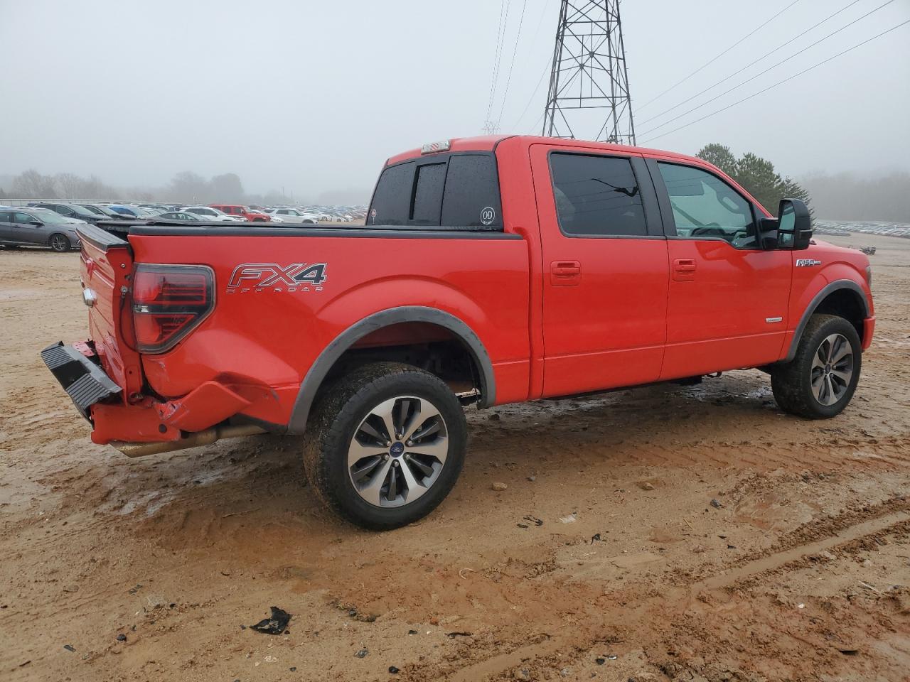 2014 Ford F-150 VIN 1FTFW1ET0EKF55351 Copart auction photo, rear end damage thumbnail 3