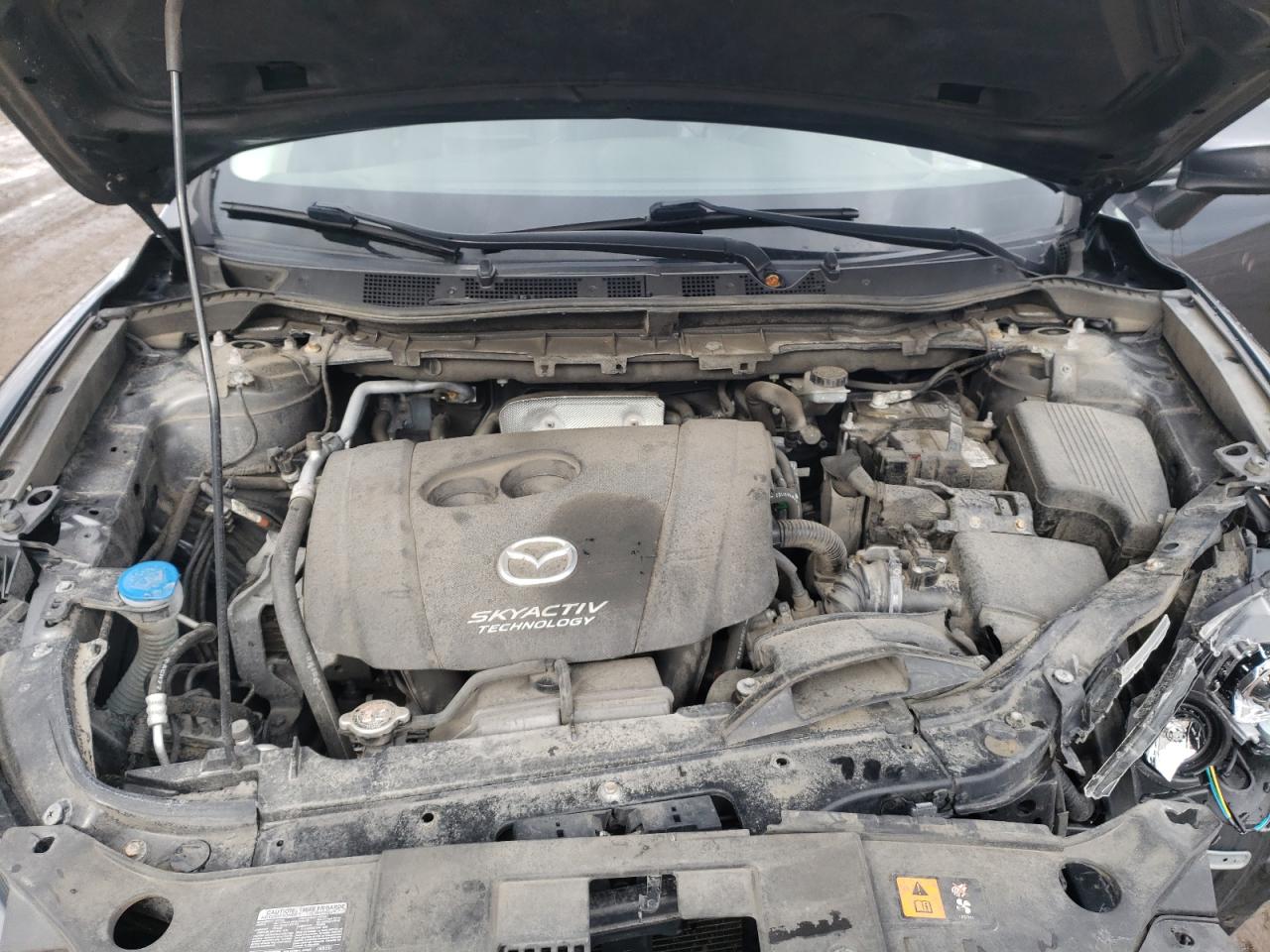 2015 Mazda CX-5 VIN JM3KE4DY4F0551890 Copart auction photo, front end damage thumbnail 12