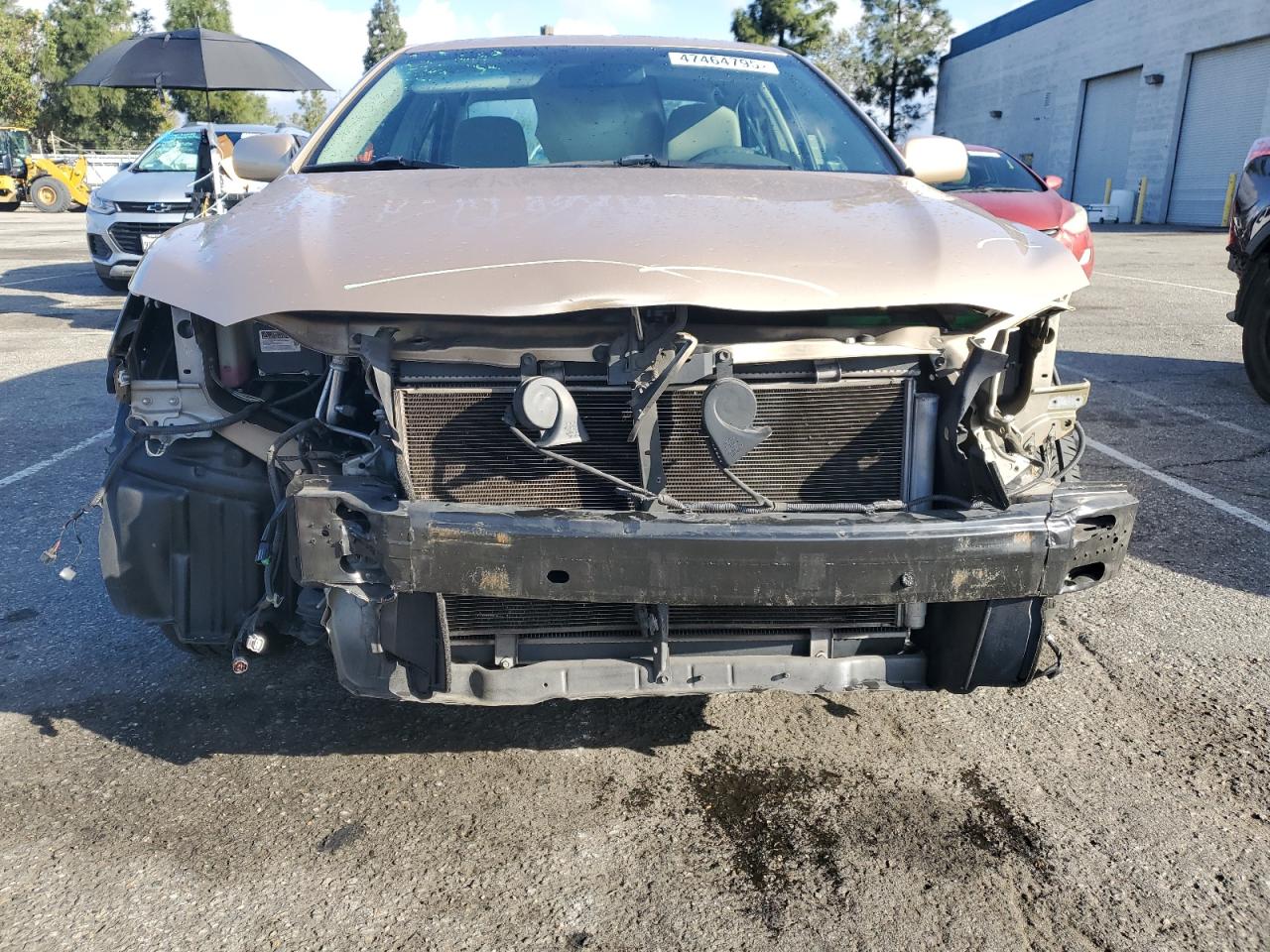 2010 Toyota Camry VIN 4T1BF3EK5AU043371 Copart auction photo, side damage thumbnail 5