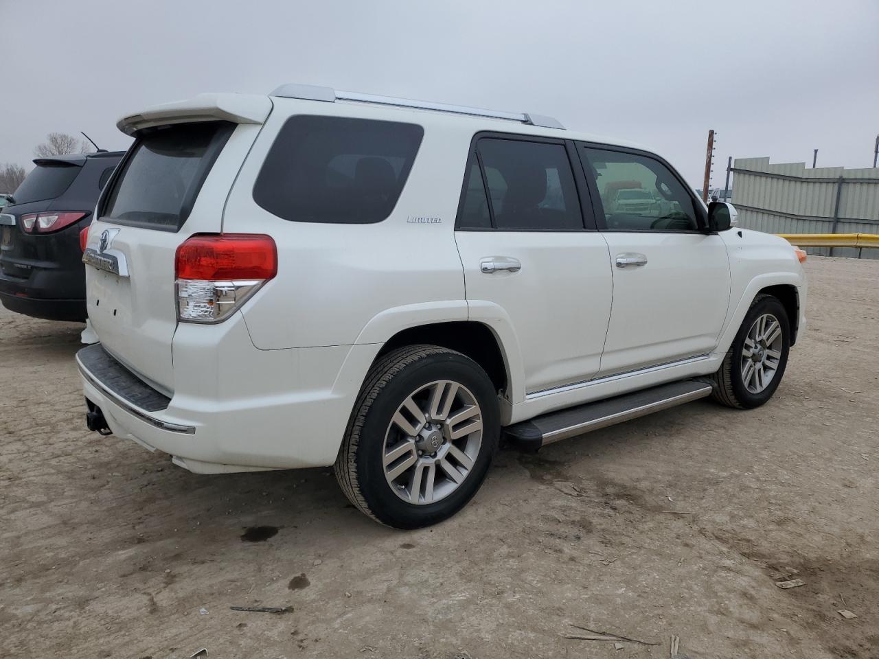 2013 Toyota 4Runner VIN JTEZU5JR9D5055699 Copart auction photo, rear end / side damage thumbnail 3