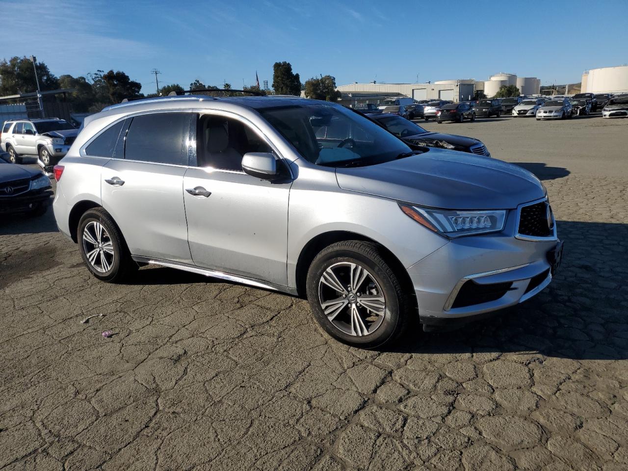 2018 Acura MDX VIN 5J8YD4H39JL010699 Copart auction photo, front end damage thumbnail 4