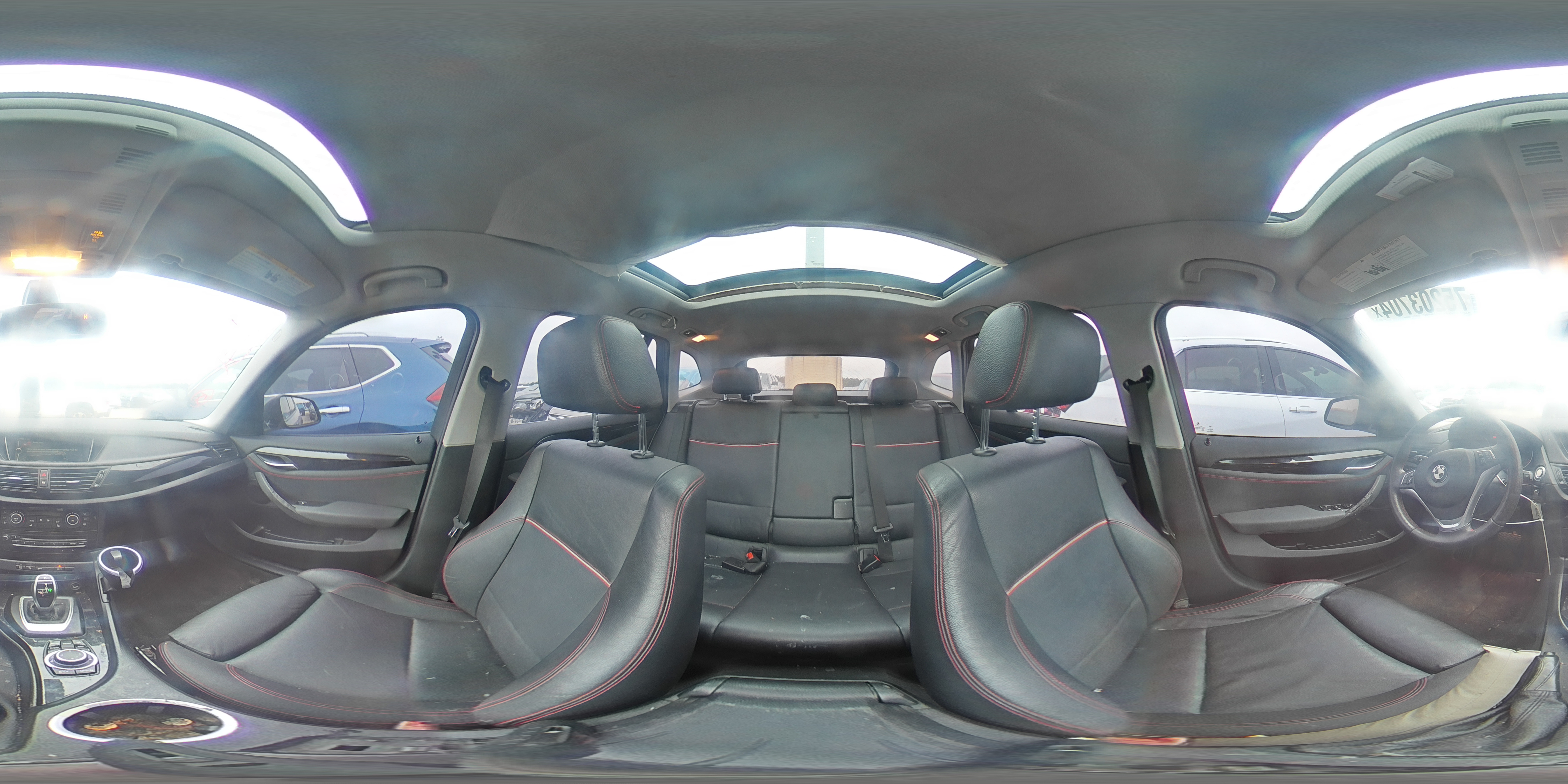 2014 BMW X1 VIN WBAVM1C5XEVW56575 Copart auction photo, front end damage thumbnail 13