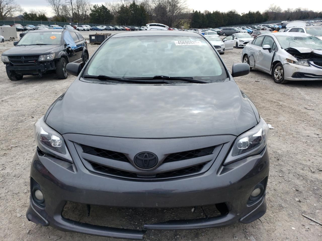 2012 Toyota Corolla VIN 2T1BU4EE4CC773816 Copart auction photo, front end damage thumbnail 5
