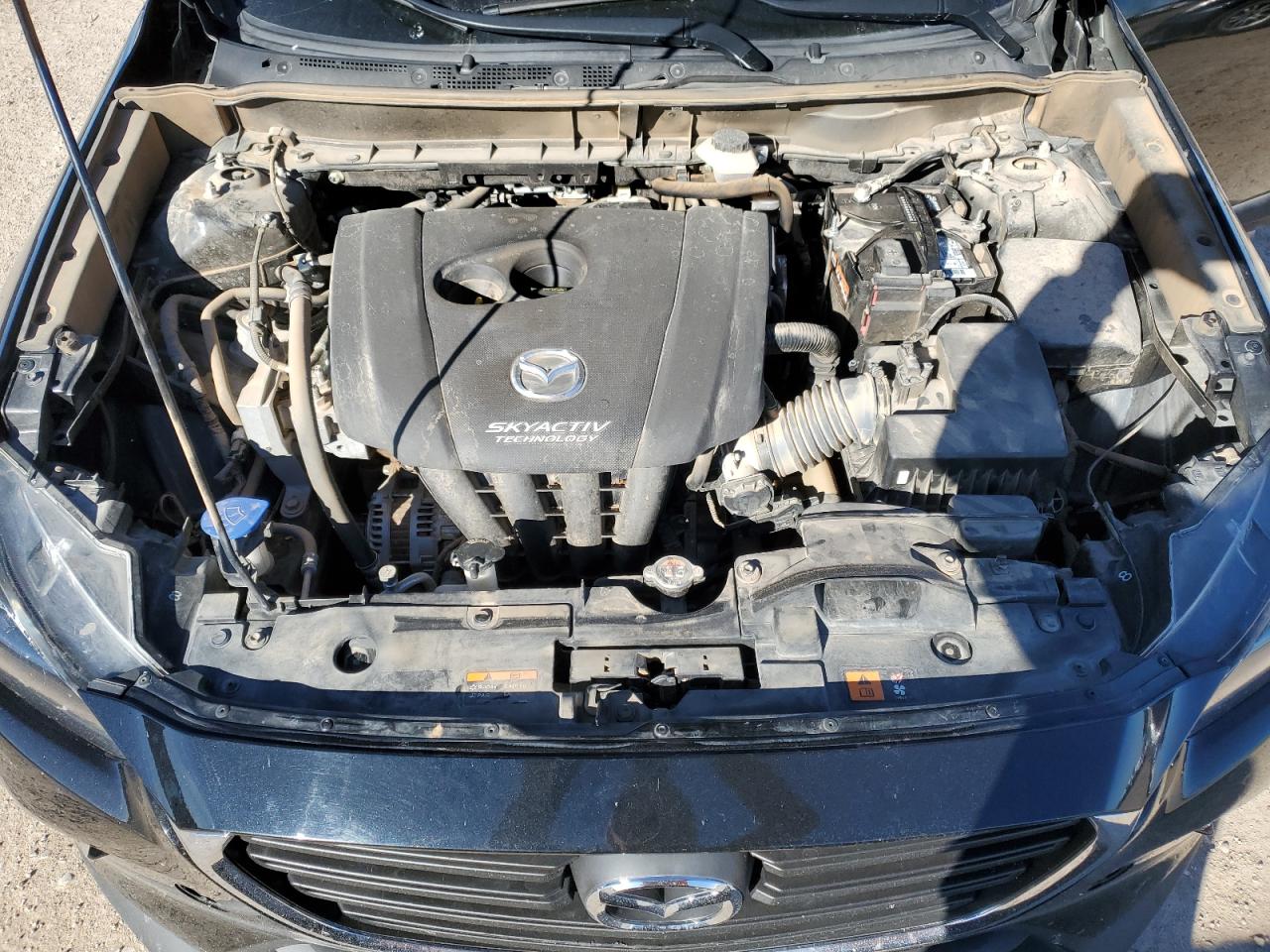 2019 Mazda CX-3 VIN JM1DKDB72K1449609 Copart auction photo, hail / minor dent/scratches damage thumbnail 12