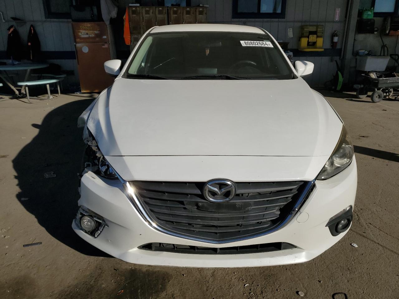 2015 Mazda 3 VIN JM1BM1V77F1248290 Copart auction photo, front end / side damage thumbnail 5