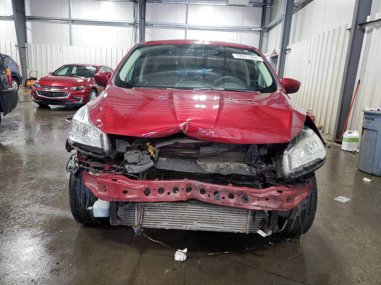 2015 Ford Escape VIN 1FMCU9G92FUB37335 Copart auction photo, front end / hail damage thumbnail 5