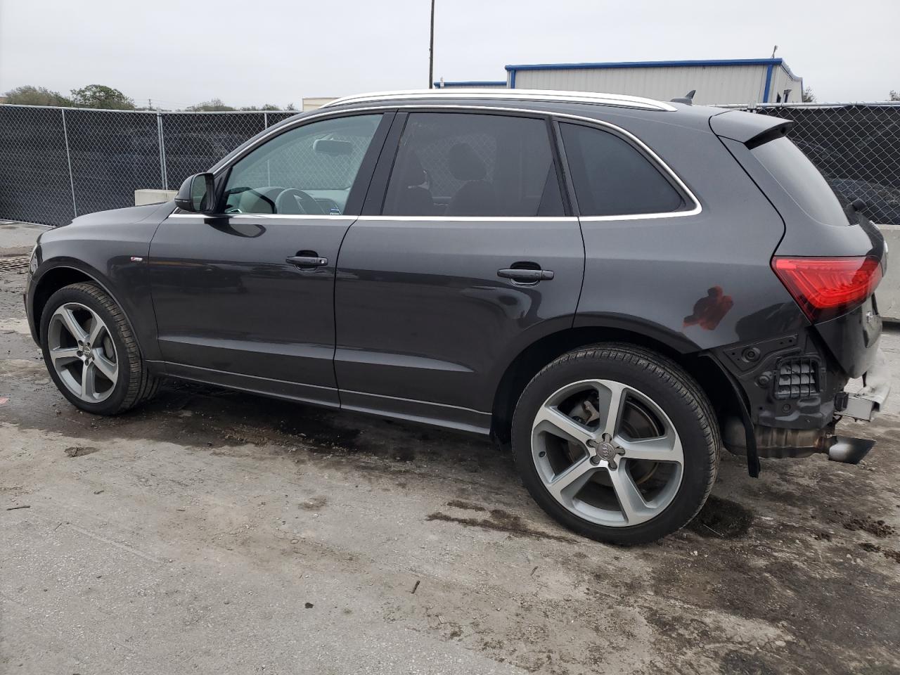 2014 Audi Q5 VIN WA1DGAFP9EA020525 Copart auction photo, rear end damage thumbnail 2