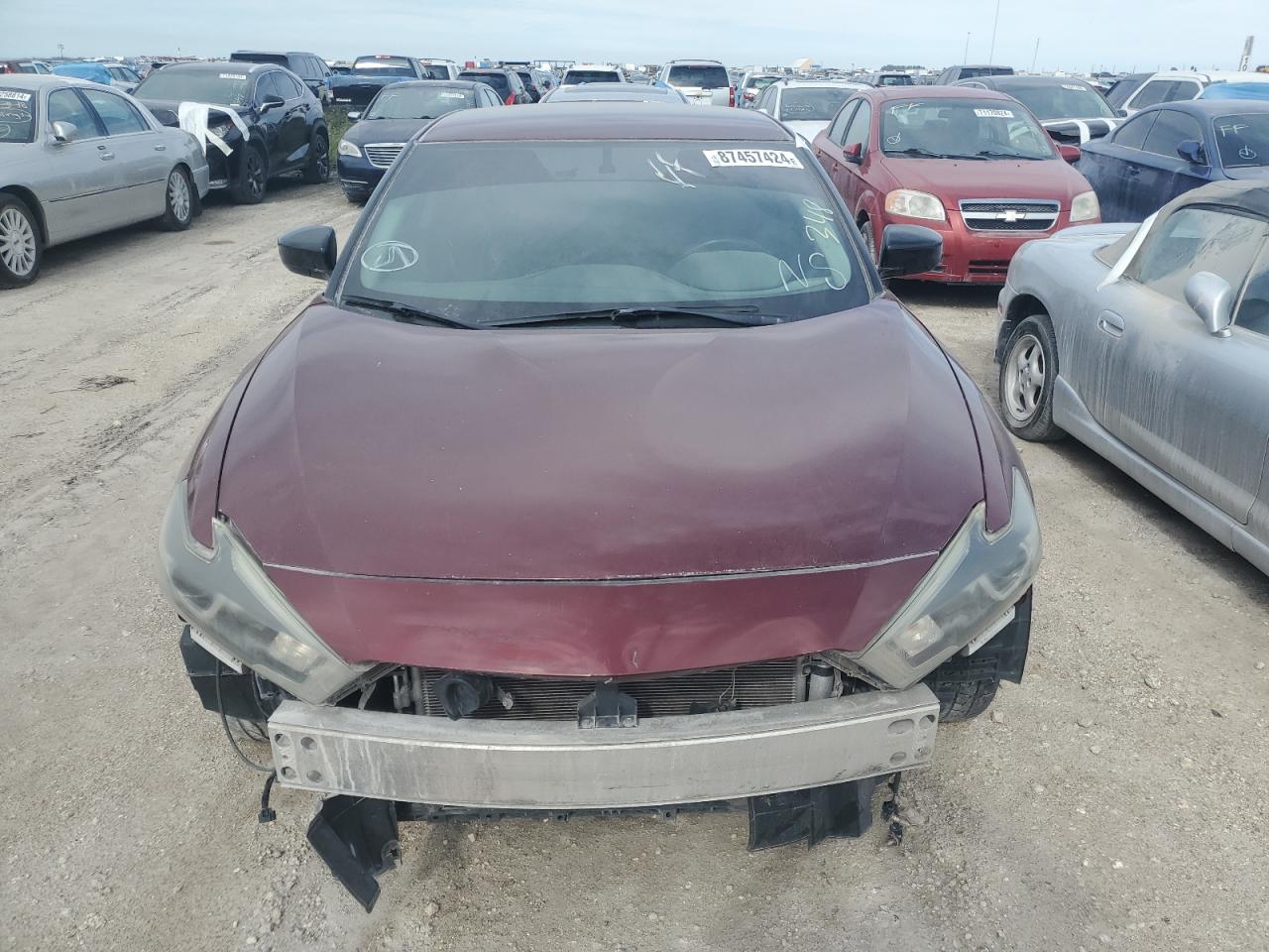 2017 Nissan Maxima VIN 1N4AA6APXHC392923 Copart auction photo, all over damage thumbnail 5