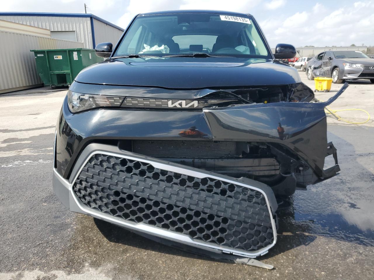 2023 KIA Soul VIN KNDJ23AU8P7854446 Copart auction photo, front end / side damage thumbnail 5