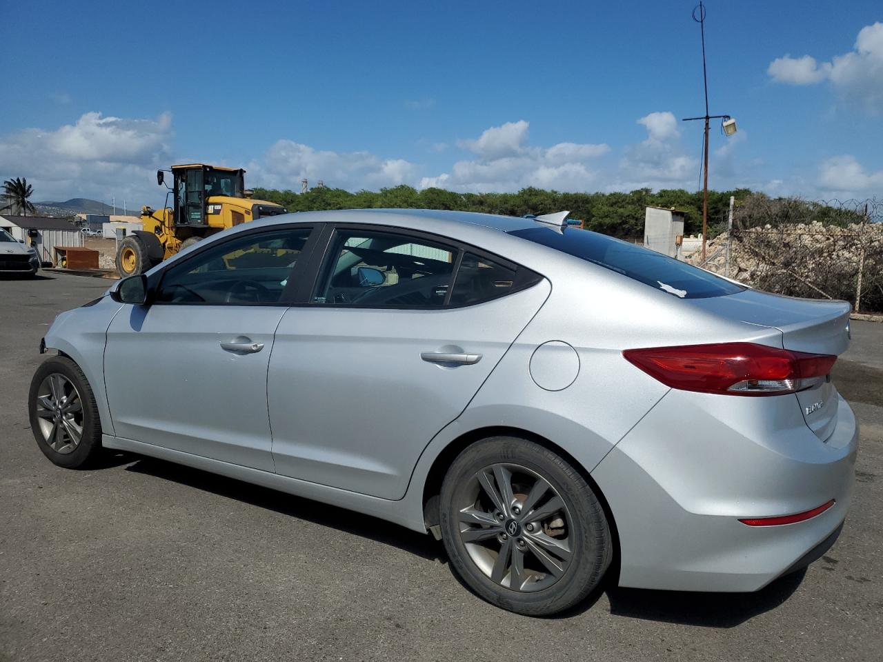 2018 Hyundai Elantra VIN 5NPD84LF9JH378985 Copart auction photo, front end damage thumbnail 2