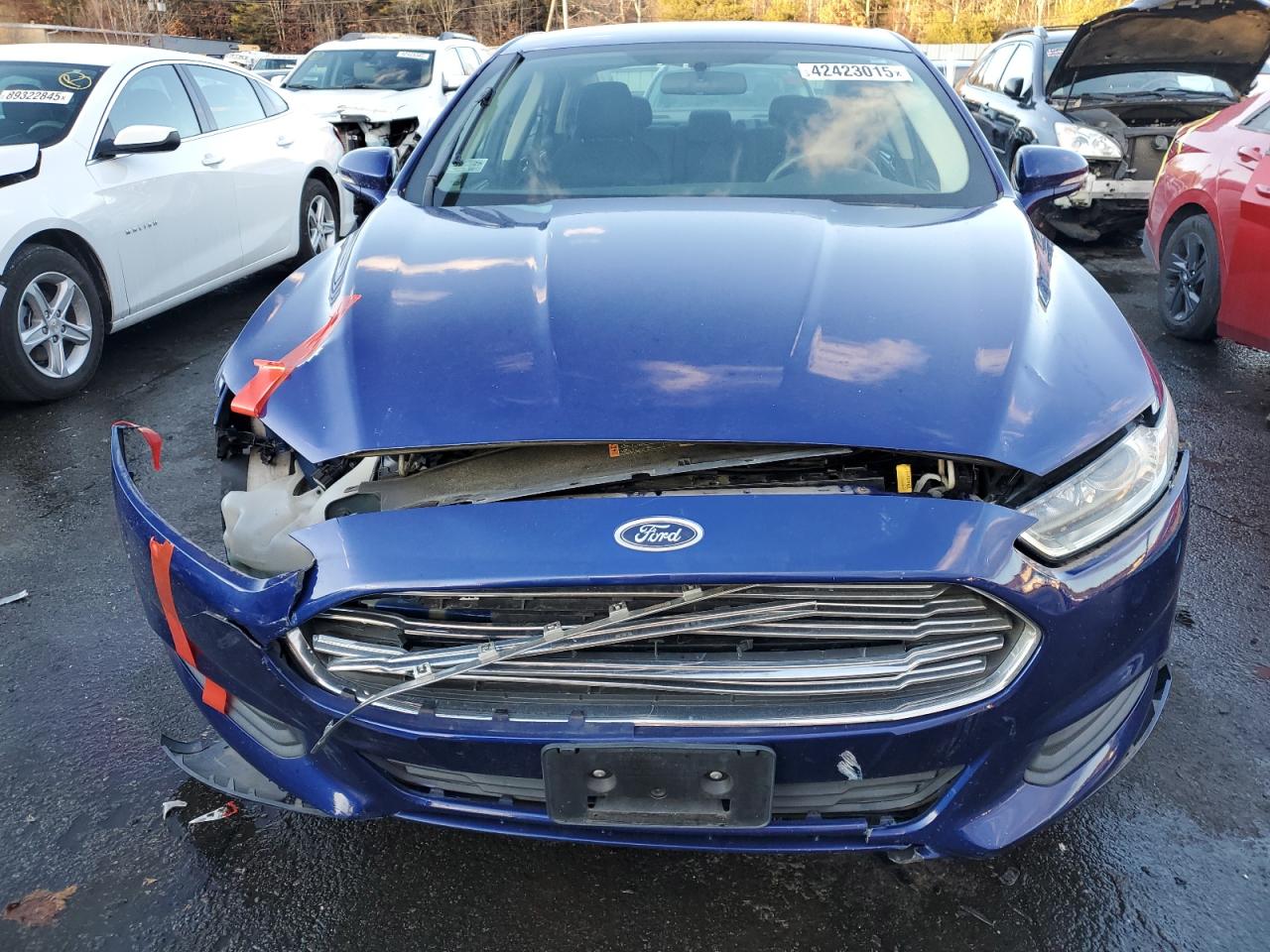 2016 Ford Fusion VIN 3FA6P0H72GR374648 Copart auction photo, front end / minor dent/scratches damage thumbnail 5