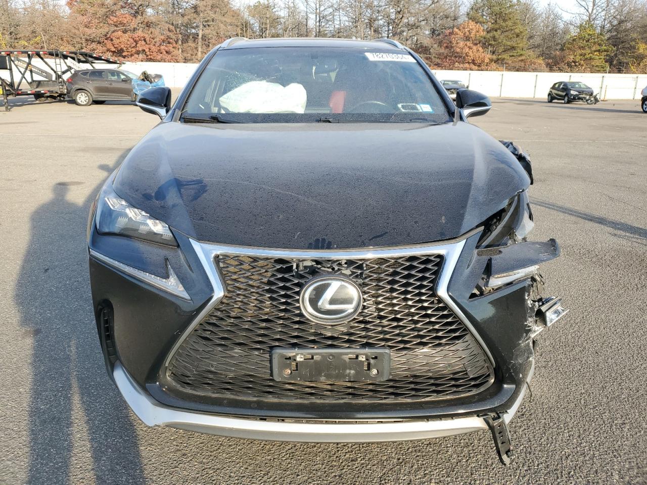 2015 Lexus NX VIN JTJBARBZ2F2033808 Copart auction photo, front end / side damage thumbnail 5